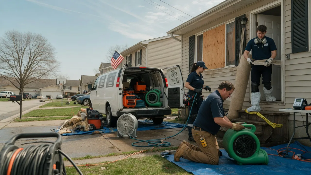 Water Damage Restoration in Cushing, MN near me